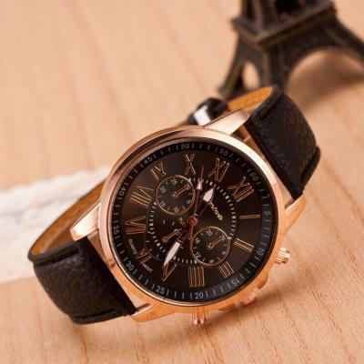 black watch, leather watch, bracelet watch, vintage watch, retro watch, woman watch, lady watch, girl watch, unisex watch, AP00034