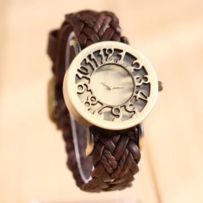 hollow watch, leather watch, bracelet watch, vintage watch, retro watch, woman watch, lady watch, girl watch, unisex watch, AP00044