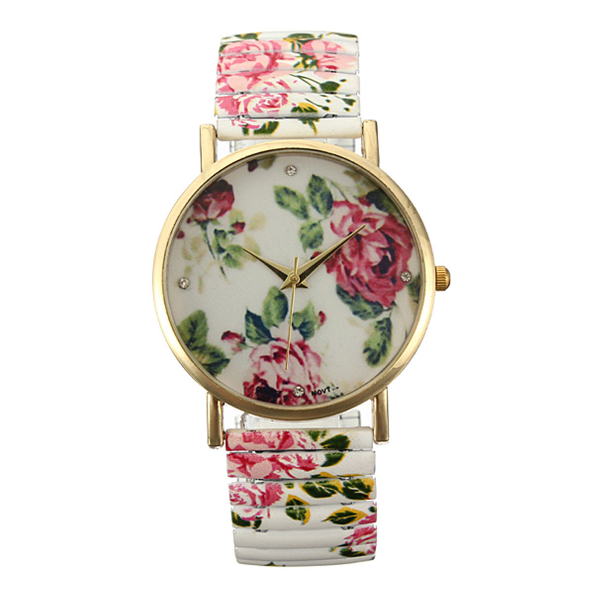 Flower Watch, Elastic Band Watch 