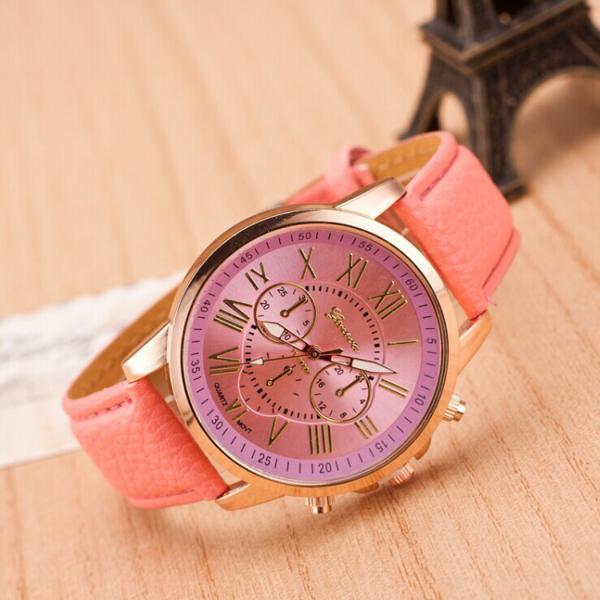 Pink Watch, Leather Watch,..